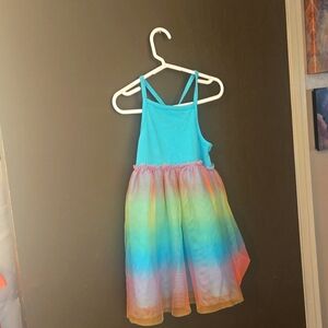 Cat and jack multi colored toddler dress